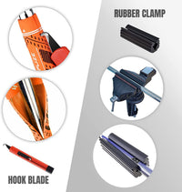 SAPLIZE Golf Regripping Kits with 15 Tapes, 5oz Solvent, Vise Clamp and Hook Blade…