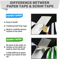 SAPLIZE Golf Regripping Kits with 15 Tapes, 5oz Solvent, Vise Clamp and Hook Blade…