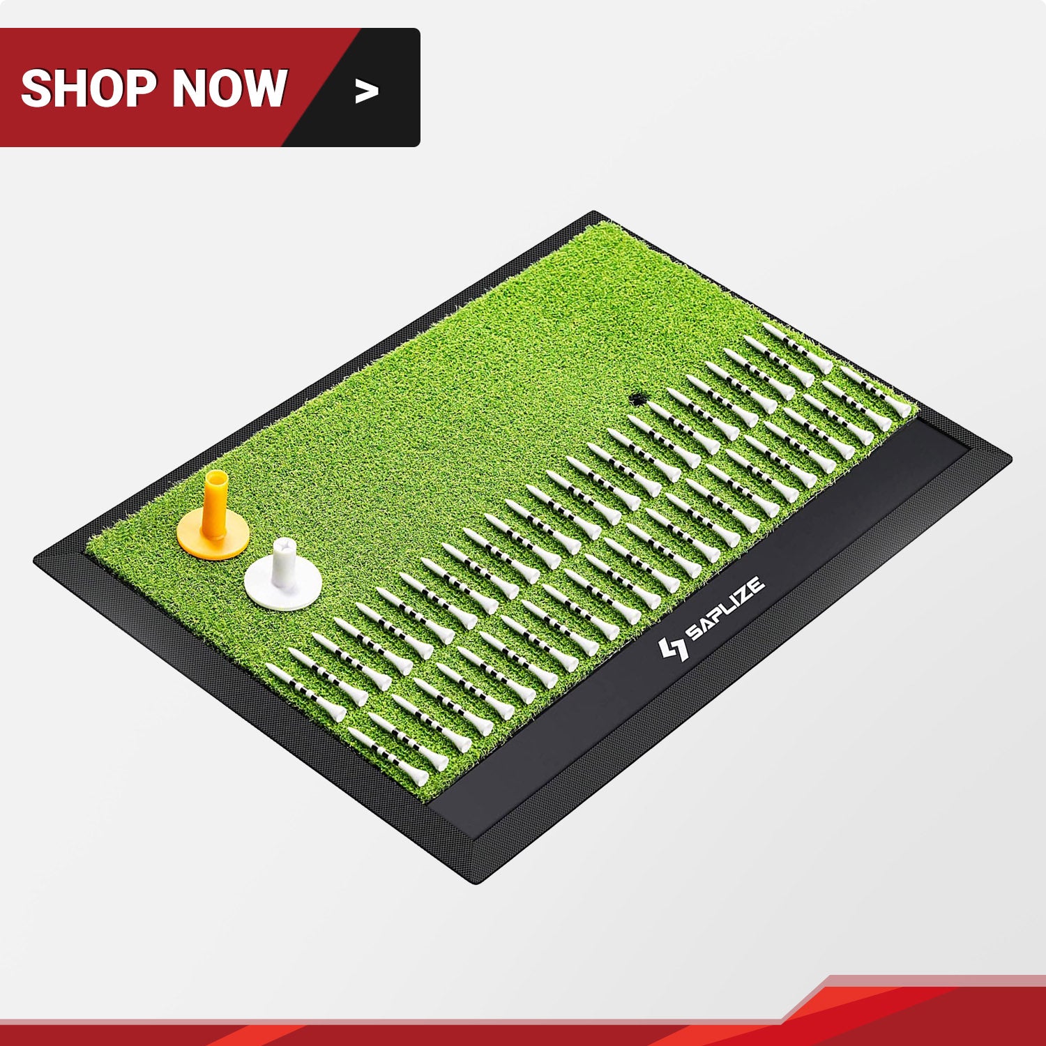 Golf Mat, Two Size Options (13" x 23", 12" x 24"Available)