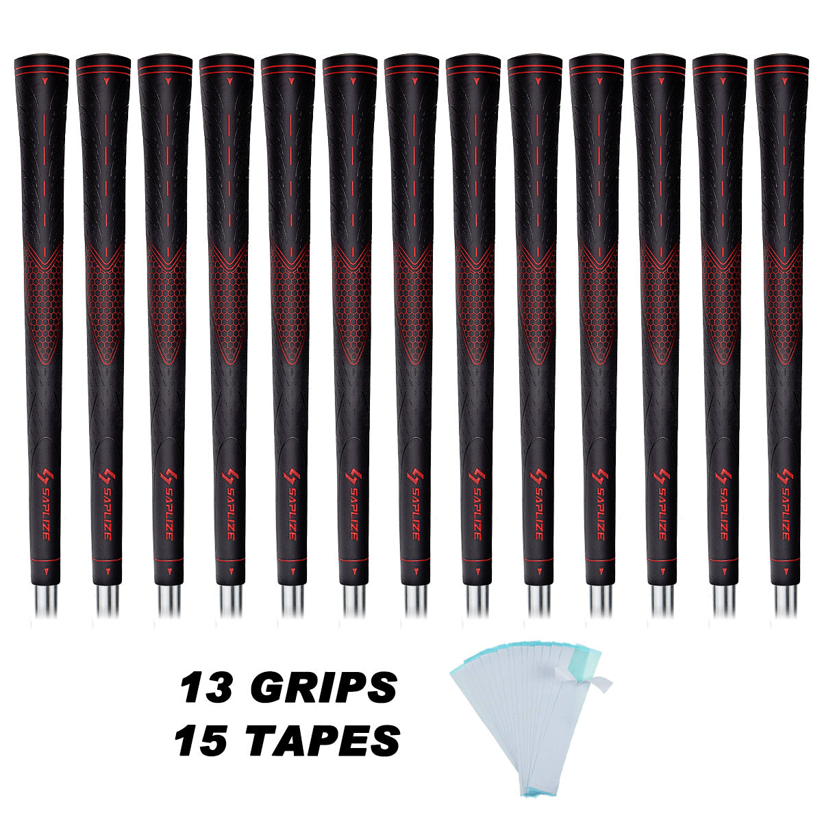 CC01 Rubber Golf Grips 13pcs with 15Tape